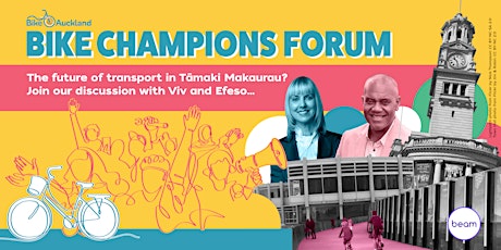 The future of transport in Tāmaki Makaurau - discussion with Viv and Efeso
