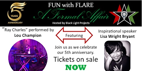 Black Light Ball:  Fun with Flare ~ A Formal Affair