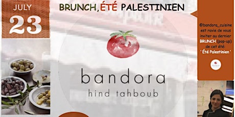Image principale de Brunch Été Palestinien à Paris par Bandora Cuisine 