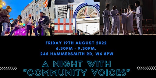 A Night With Community Voices
