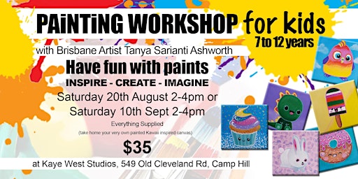 Painting Workshop for Kids 7-12