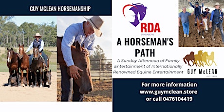 A Horseman’s Path- Bundaberg RDA Fundraiser