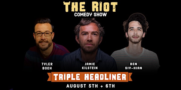 The Riot presents Saturday Night Triple Headliner