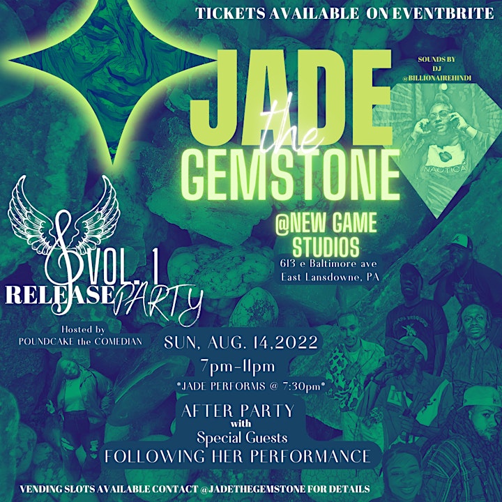 Jade the Gemstone: Angel Music Vol 1 Release Party image