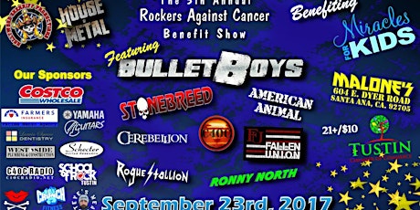 5th Annual Rockers Against Cancer Benefit Show primary image