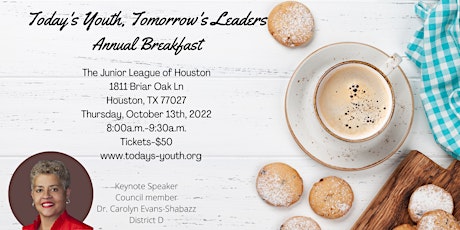 Today's Youth, Tomorrow's Leaders Annual Breakfast