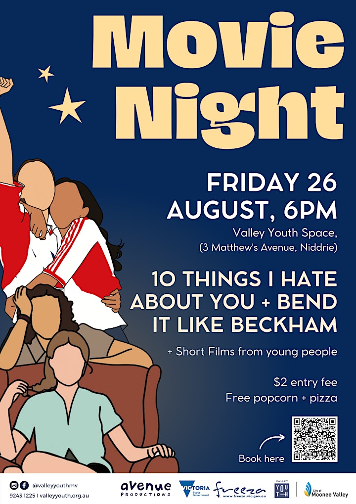 Movie Night: 10 Things I Hate About You + Bend It Like Beckham image