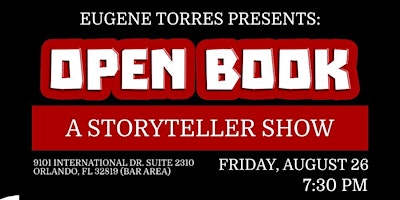 FREE COMEDY SHOW - OPEN BOOK: A Storyteller Show