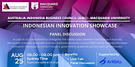 Indonesian Innovation Showcase