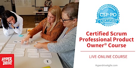 Certified Scrum Professional - Product Owner® Live Online (Eastern Time)