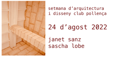 24.08 – Setmana d'Arquitectura i Disseny Club Pollença