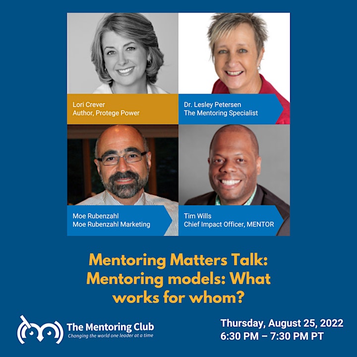 Mentoring Matters Talk  - August 2022 image