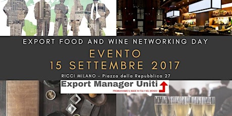 Immagine principale di Evento FOOD & wine milano 2017 