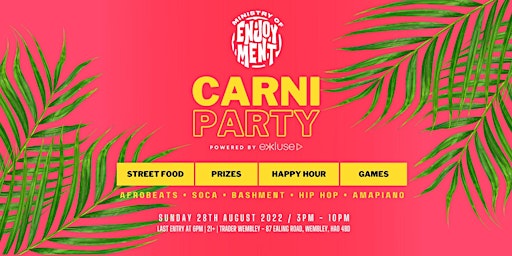 Ministry Of Enjoyment : CARNI PARTY