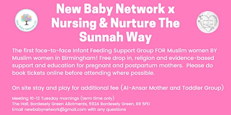 Nursing and Nurture the Sunnah Way - Infant Feeding Support Group