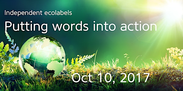 Independent ecolabels - Putting words into action