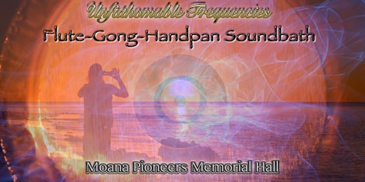 Unfathomable Frequencies Flute - Gong - Handpan Soundbath