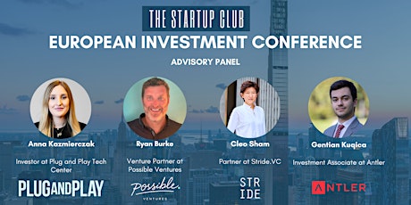 The Startup Club European Investment Conference (Public Pass)