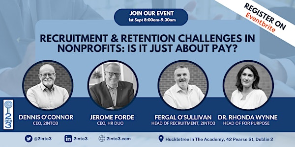Recruitment & Retention Challenges in Nonprofits: Is it just about pay?