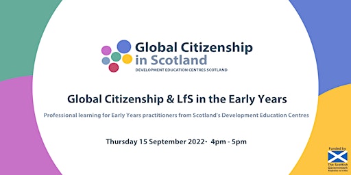 Global Citizenship & LfS in the Early Years