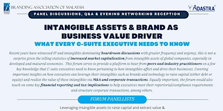 Intangible Assets & Brand as Business Value Driver
