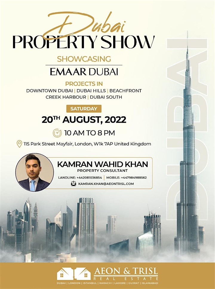 London's Biggest & Best Property Show for Dubai 2022 image
