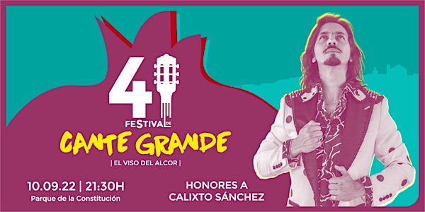 41 FESTIVAL DE CANTE GRANDE EL VISO DEL ALCOR
