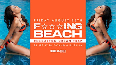 F***ING BEACH - REGGAETON HIP-HOP TRAP PARTY