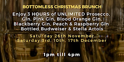 Bottomless  Christmas Party Brunch
