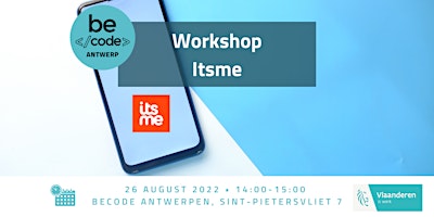 BeCode Antwerpen – Workshop Itsme