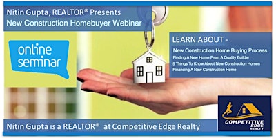 Imagen principal de Buying New Construction Home in Dallas Seminar (Webinar) - Online via Zoom