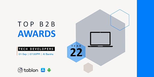 Top B2B Awards | For Tech Developers | By Tablon