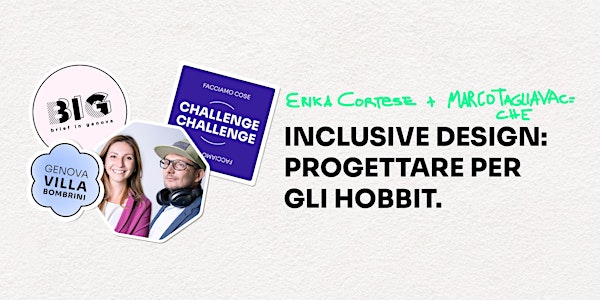 Challenge - Inclusive Design: progettare per gli Hobbit.