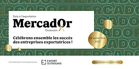 Cérémonie de remise des Prix MercadOr de l’Outaouais 2022 primary image