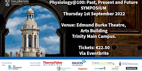 Physiology@100: Past, Present and Future Symposium 2022