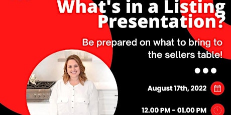 What's in a Listing Presentation? by Christina Barbaro