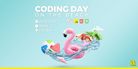 Coding day on the beach