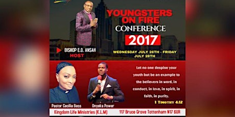 K.L.M YOUNGSTERS ON FIRE CONFERENCE  primary image