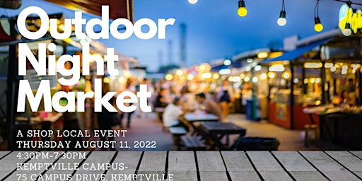 Midsummer Outdoor Night Market Thursday August 11th, 2022