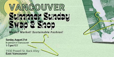 Vancouver's Summer Sunday Swap & Shop