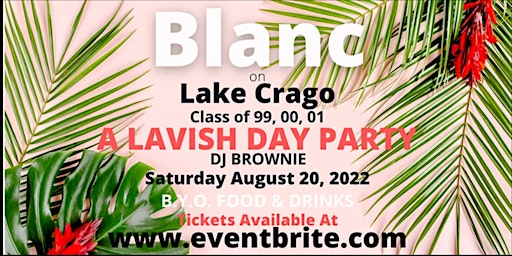 Blanc on Lake Crago - A Lavish Day Party