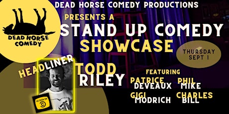 Standup Comedy Showcase Starring Todd Riley
