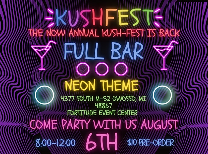 Kush-Fest 2022 Music Festival NEON / GLOW THEME image