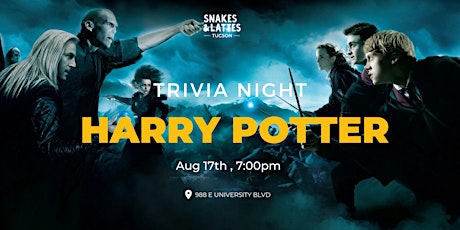 Harry Potter Trivia Night at Snakes & Lattes Tucson (USA)