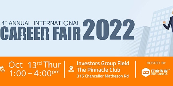 4th Annual International Career Fair 2022 - Thursday, October 13, 2022
