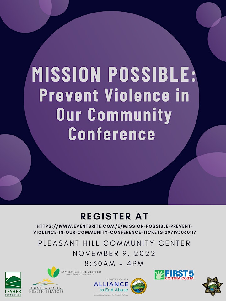 MISSION POSSIBLE: Prevent Violence in Our Community Conference image