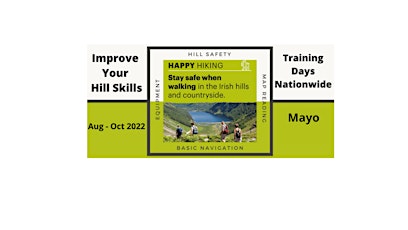 Happy Hiking - Hill Skills Day - 17th September  - Mayo