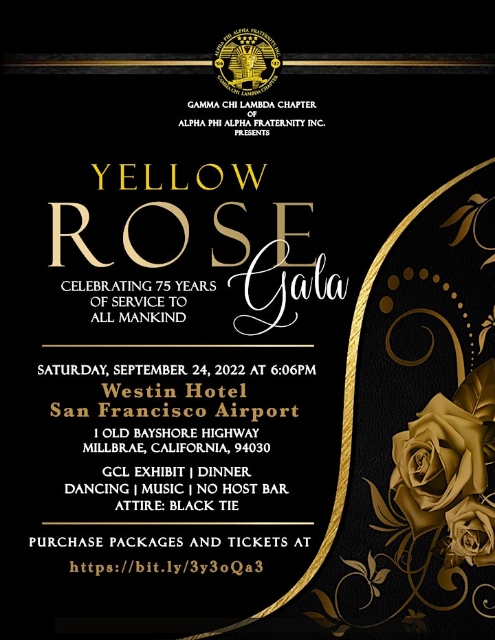 GCL 75th Anniversary Yellow Rose  Gala image
