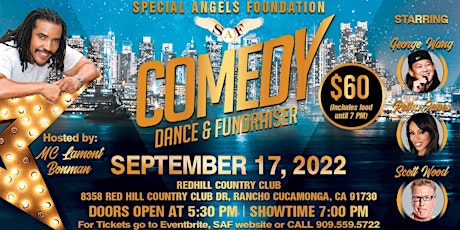 Special Angels Foundation Comedy Dance and Fundraiser primary image
