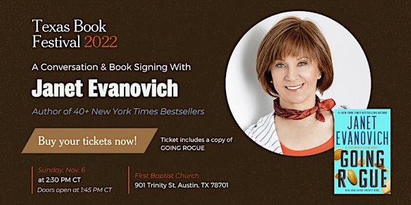 Texas Book Festival Presents: Janet Evanovich - Going Rogue